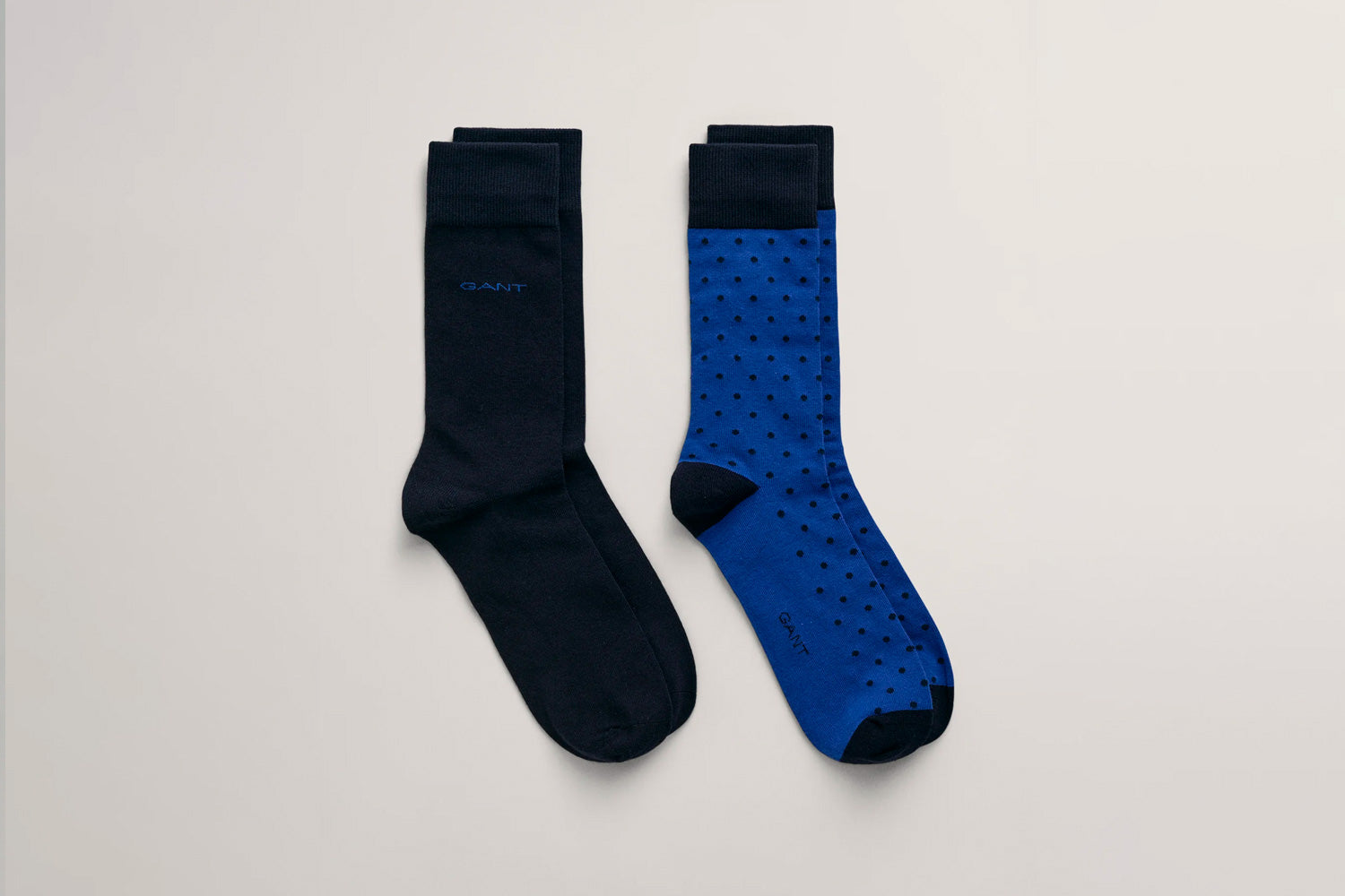 Gant Men Pack Of 2 Patterned Calf-Length Socks
