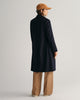 Tailored Wool Blend Coat