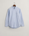 LIGHT BLUE, REG CLASSIC OXFORD SHIRT, FLAT-LAY BY GANT AU.