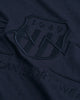 EVENING BLUE, TONAL AS SS T-SHIRT, CLOSE-UP BY GANT AU.