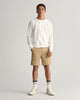 DARK KHAKI, CHINO SHORTS BY GANT AU.