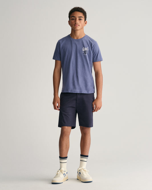 MARINE, CHINO SHORTS, FRONT-VIEW BY GANT AU.