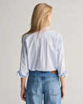 LIGHT BLUE, REL CLASSIC POPLIN SHIRT, BACK-VIEW BY GANT AU.