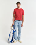 RUBY RED, POCKET SS T-SHIRT BY GANT AU.