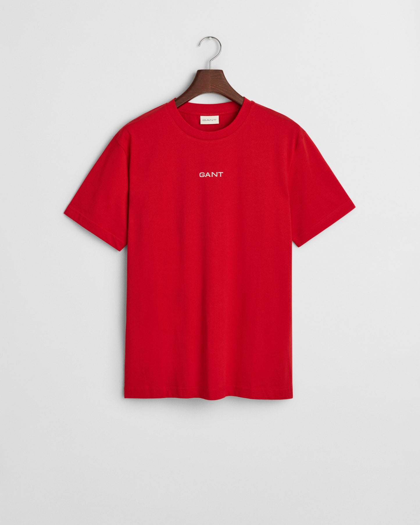 RUBY RED, GRAPHIC SS T-SHIRT, FLAT-LAY BY GANT AU.