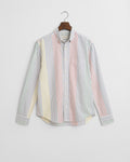 MULTICOLOR, REG ARCHIVE OXF MULTI STRIPE SHIRT, FLAT-LAY BY GANT AU.