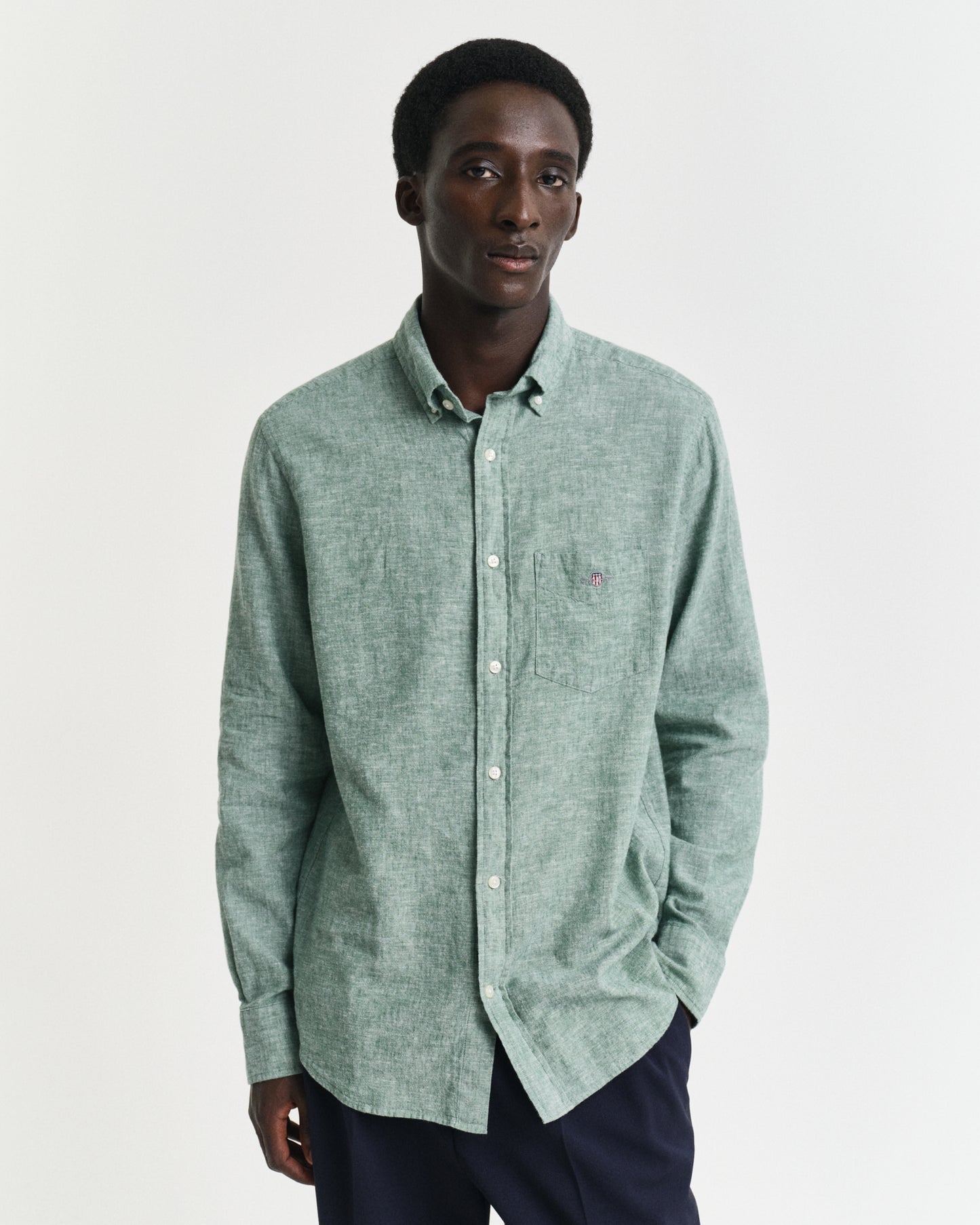 Regular Fit Cotton Linen Shirt
