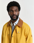GOLDEN YELLOW, SPRING DECKER JACKET, CLOSE-UP BY GANT AU.