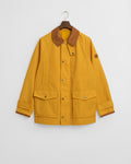 GOLDEN YELLOW, SPRING DECKER JACKET, FLAT-LAY BY GANT AU.