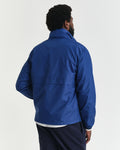 DEEP COBALT, LIGHTWEIGHT WINDSHIELDER JACKET, BACK-VIEW BY GANT AU.