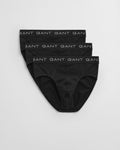 BLACK, BRIEF 3-PACK BY GANT AU.