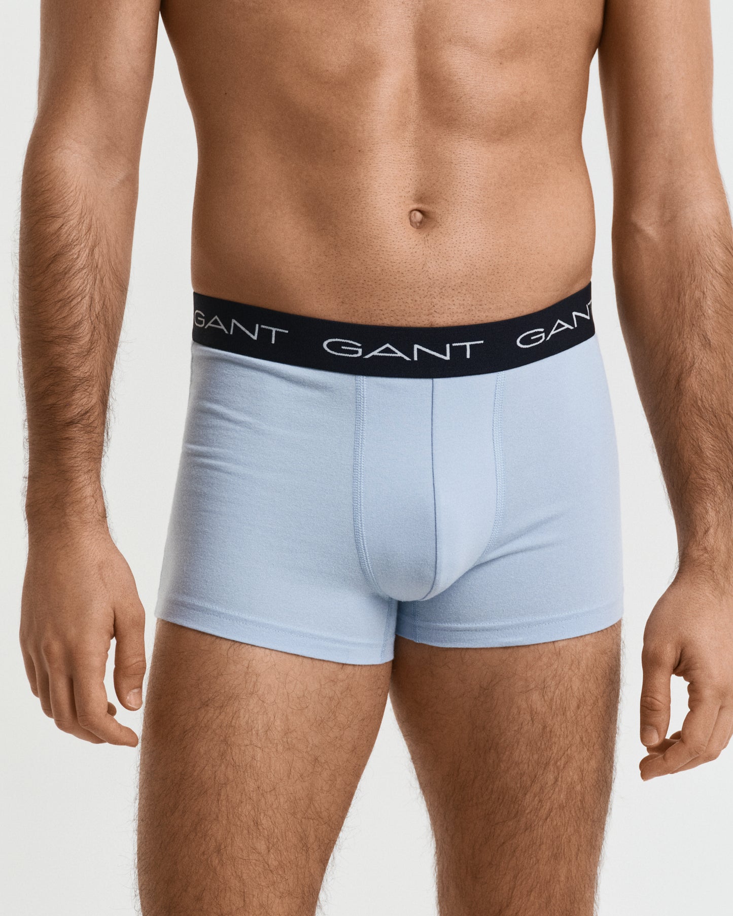 FRESH BLUE, TRUNK 3-PACK, FRONT-VIEW BY GANT AU.