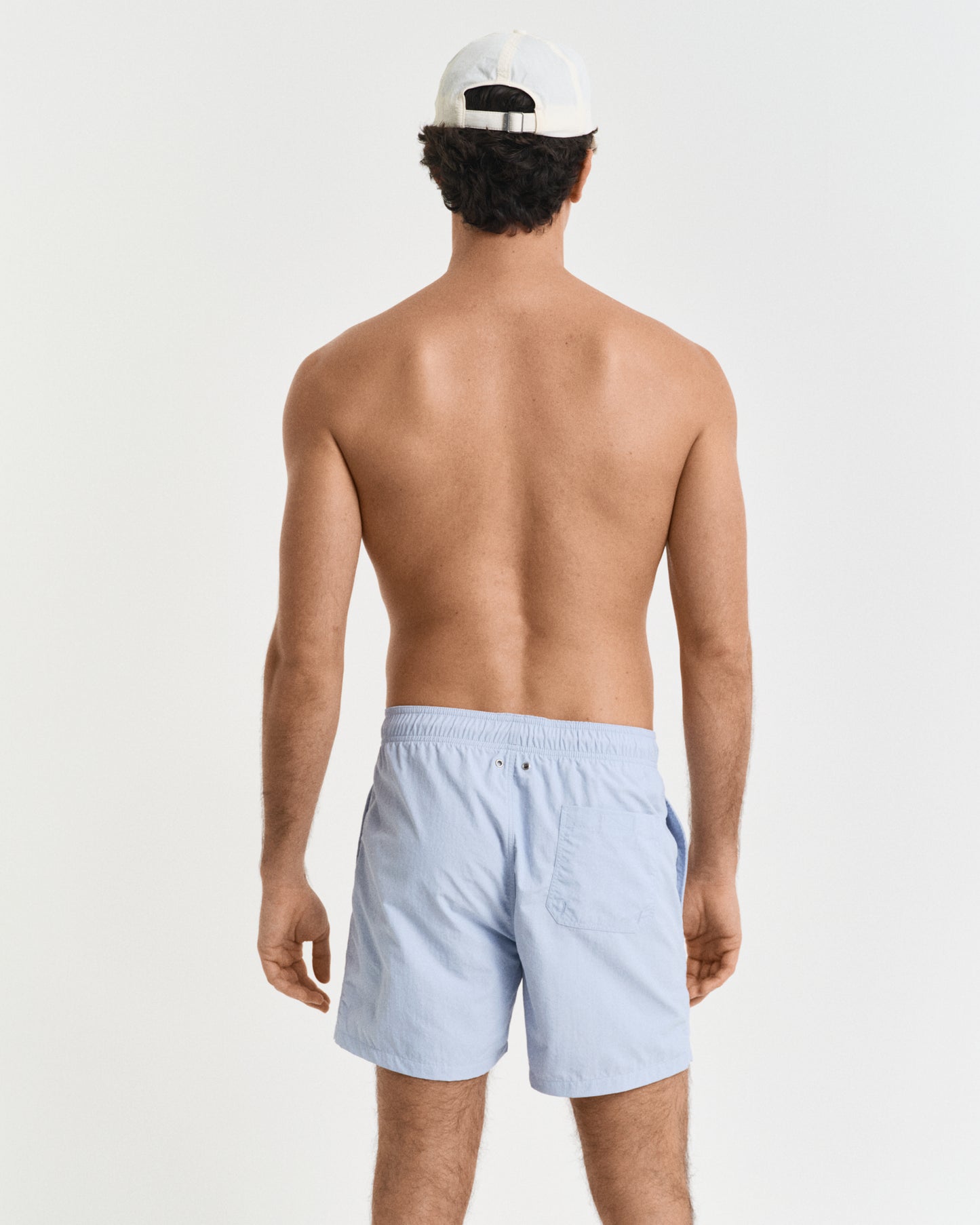 FRESH BLUE, SWIM SHORTS, BACK-VIEW BY GANT AU.