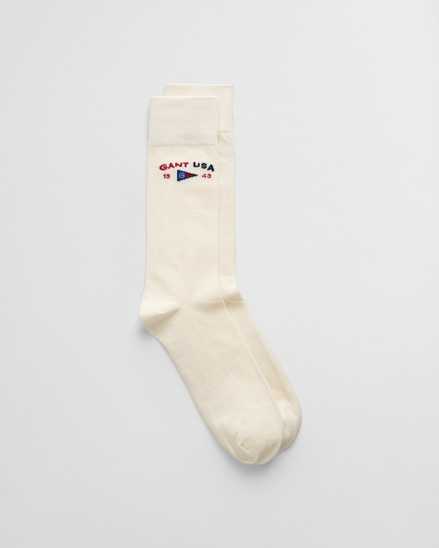 CREAM, FLAG SOCKS BY GANT AU.