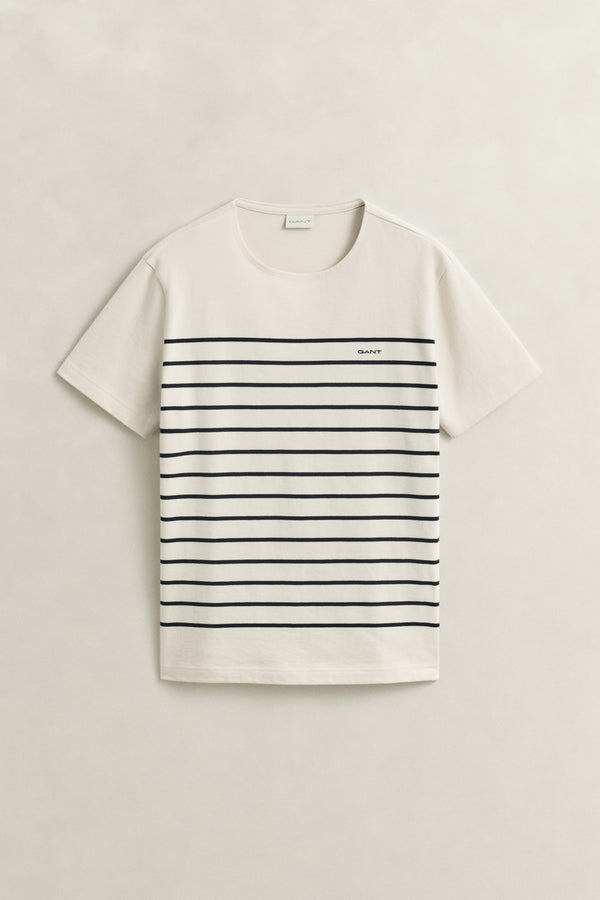 Placed Stripe T-Shirt