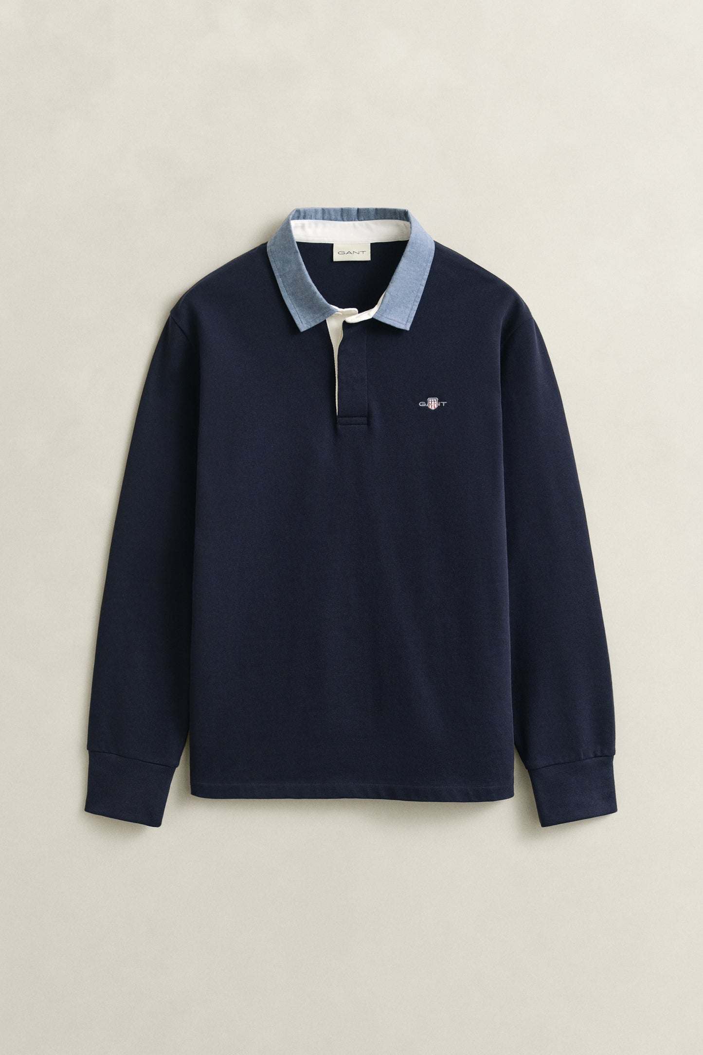 EVENING BLUE, Classic Heavy Rugger, FRONT-VIEW BY GANT AU.