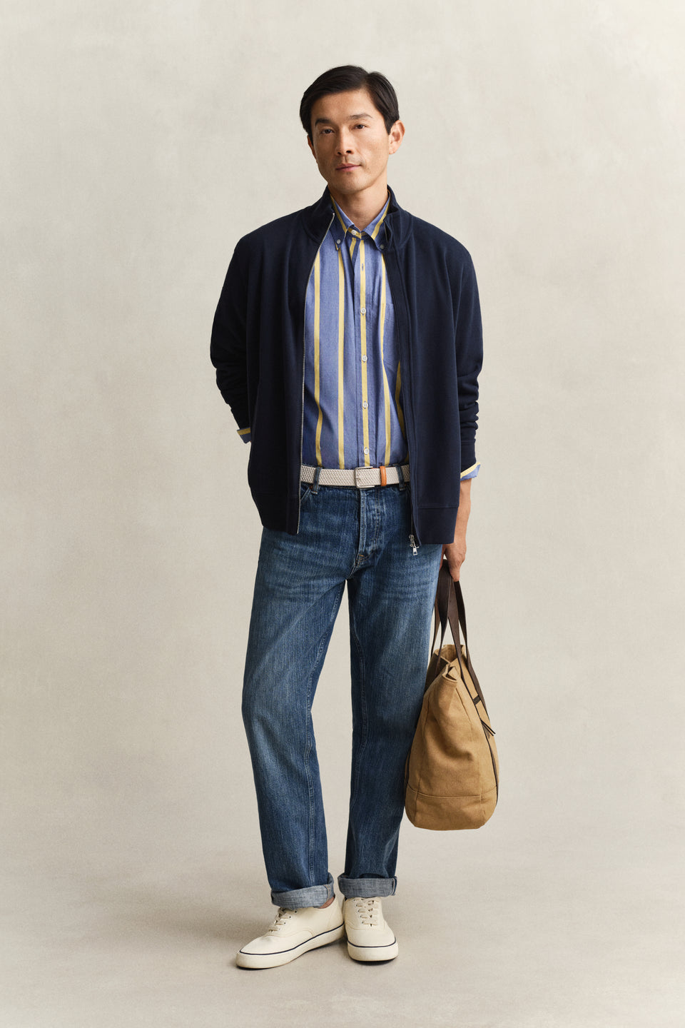 Sacker Rib Zip Sweatshirt