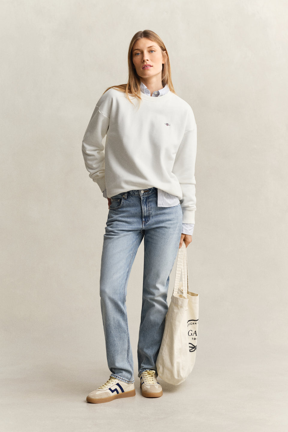 Shield Crew Neck Sweatshirt