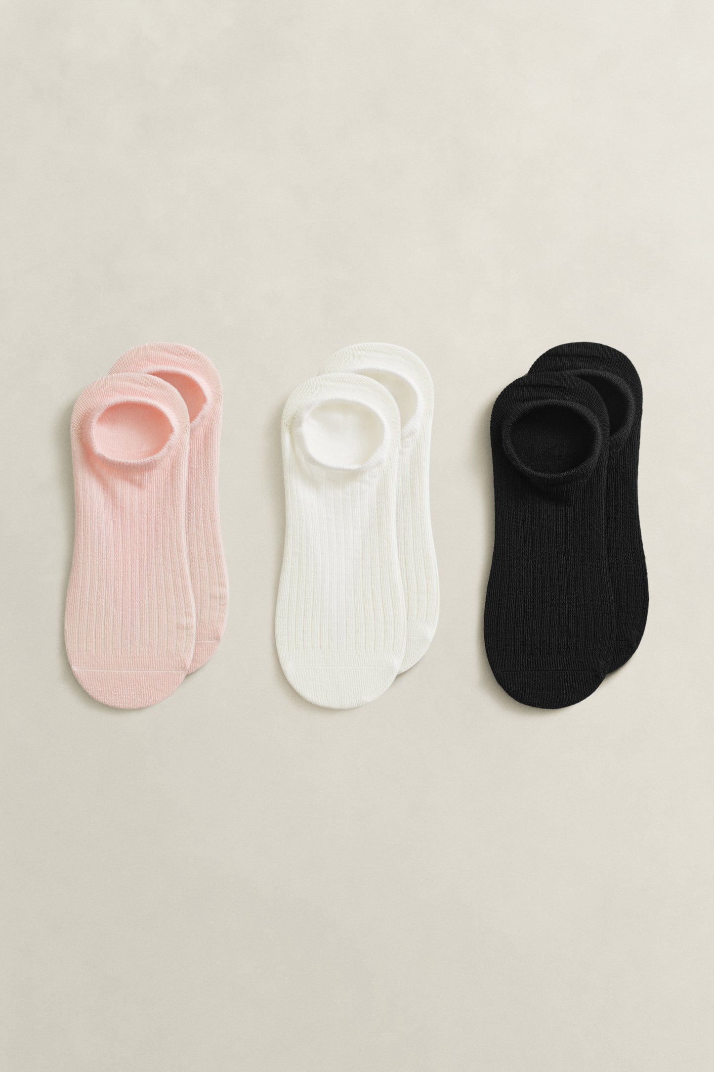 APRICOT PINK, 3-Pack Lyocell Ankle Socks BY GANT AU.