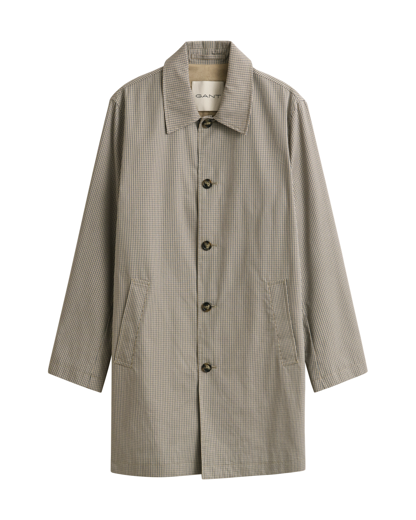 Cotton Blend Car Coat