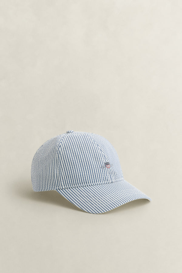 Seersucker Cap
