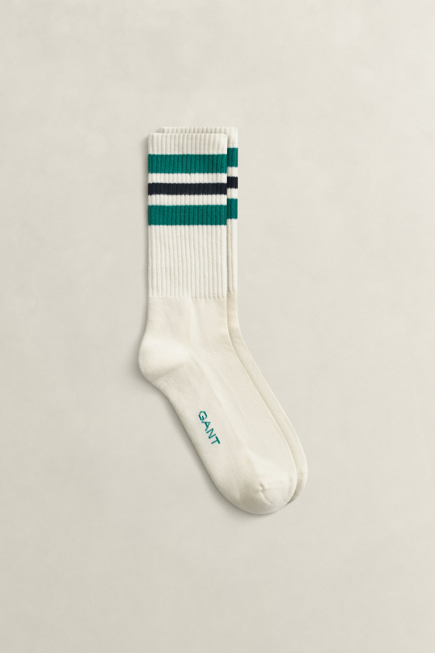 BOTANICAL HUE, STRIPE SPORT SOCKS BY GANT AU.