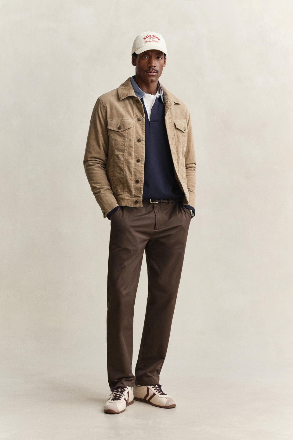 Chambray Collar Heavy Rugger