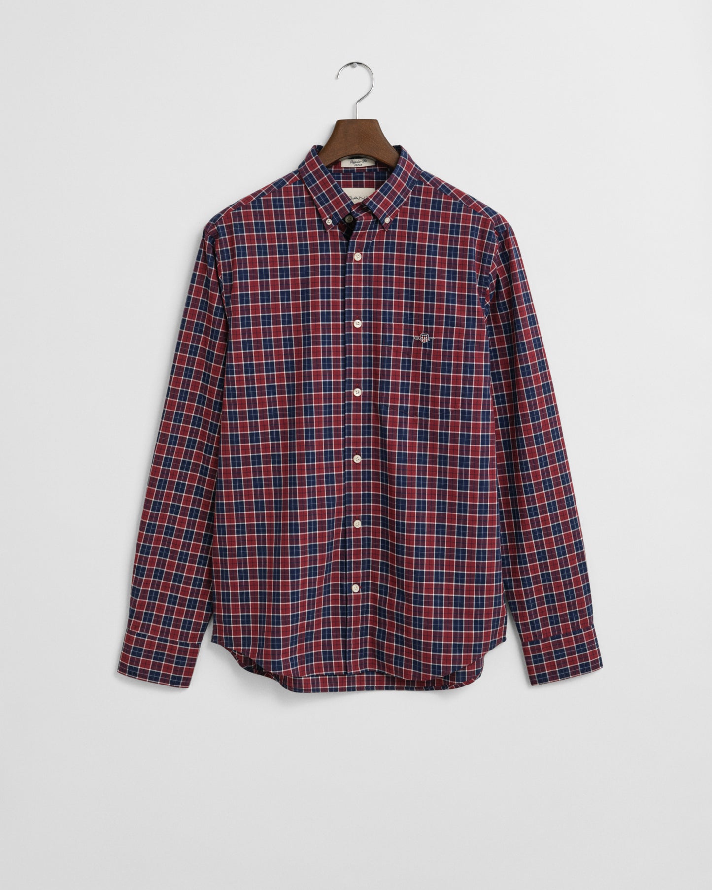 Regular Fit Checked Classic Poplin Shirt