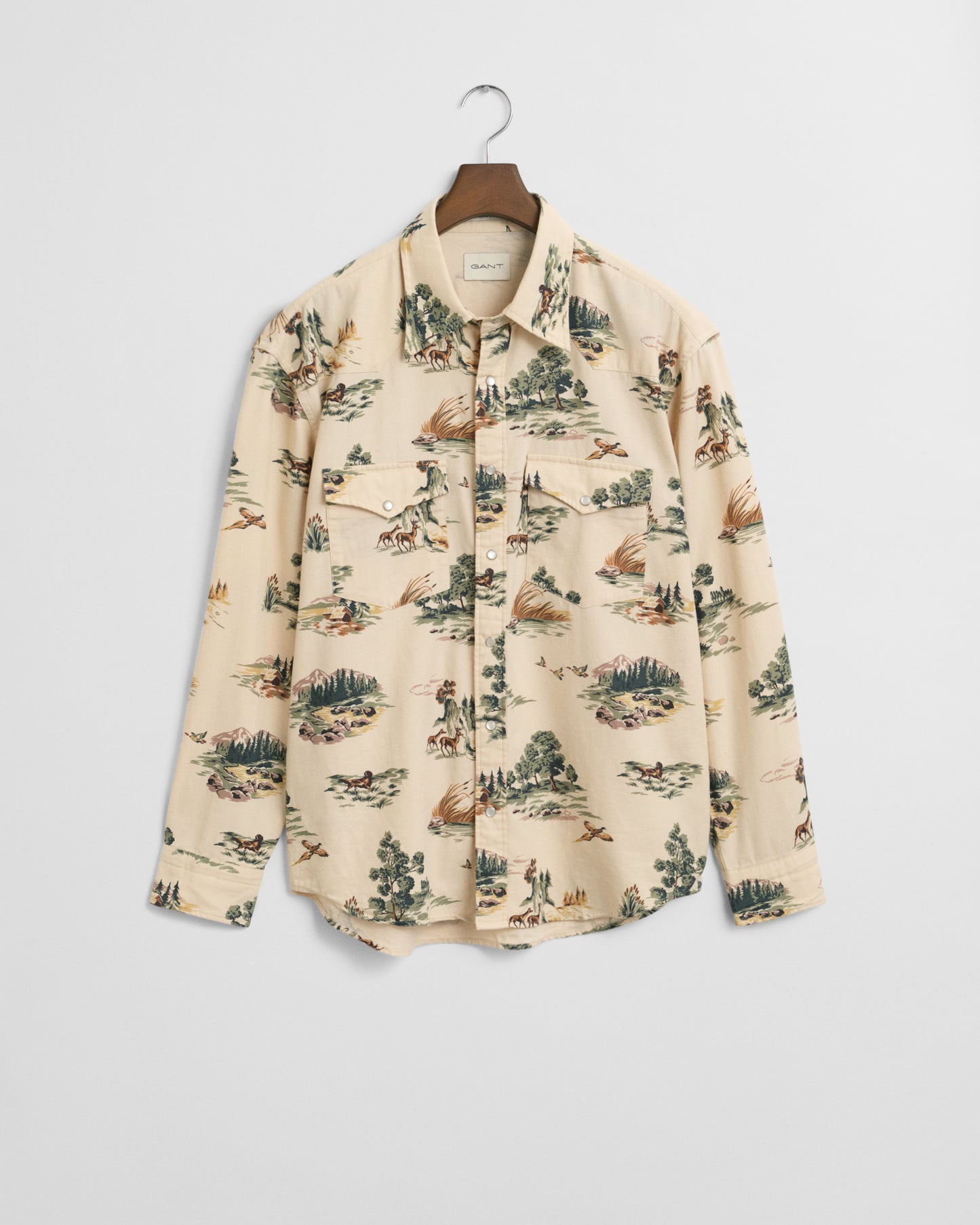 Relaxed Fit Printed Rodeo Shirt