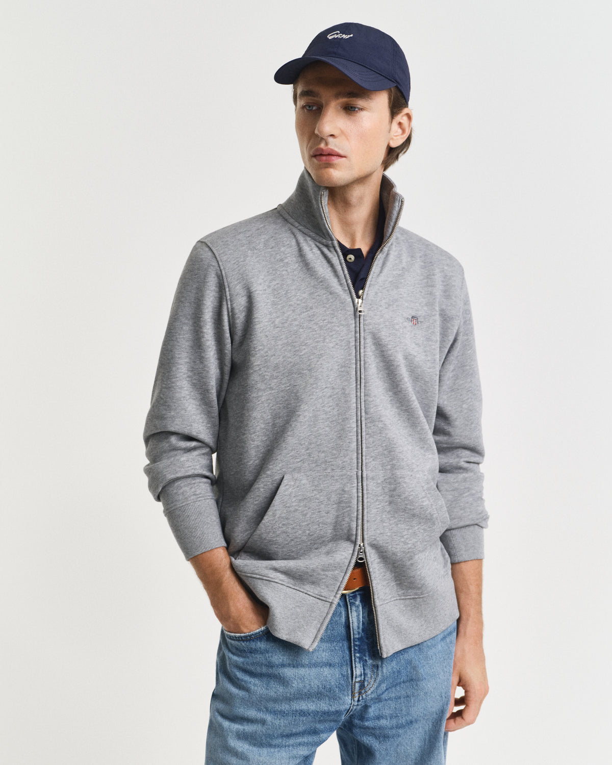 Shield Zip Sweatshirt
