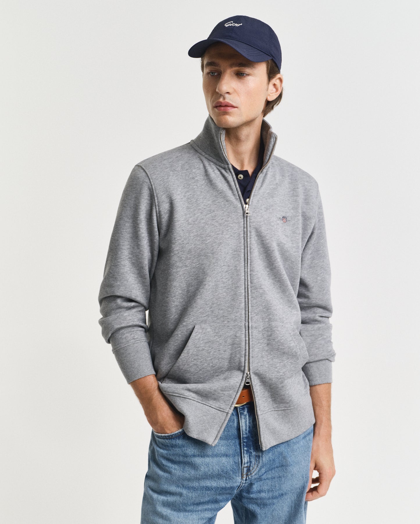 Shield Zip Sweatshirt