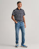 MID BLUE WORN IN, SLIM GANT JEANS BY GANT AU.