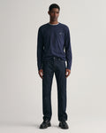 DARK BLUE, REGULAR GANT JEANS, FRONT-VIEW BY GANT AU.