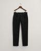 BLACK, SLIM DESERT JEANS, FLAT-LAY BY GANT AU.