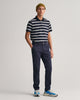 MARINE, SLIM TWILL CHINOS, FRONT-VIEW BY GANT AU.