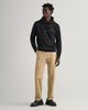 DARK KHAKI, REGULAR TWILL CHINOS BY GANT AU.