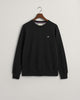 BLACK, REG SHIELD C-NECK SWEAT, FLAT-LAY BY GANT AU.