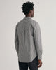 BLACK, REG POPLIN GINGHAM SHIRT, BACK-VIEW BY GANT AU.