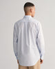 LIGHT BLUE, REG POPLIN GINGHAM SHIRT, BACK-VIEW BY GANT AU.