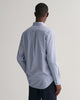 COLLEGE BLUE, REG POPLIN BANKER SHIRT, BACK-VIEW BY GANT AU.