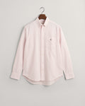 LIGHT PINK, REG OXFORD SHIRT, FLAT-LAY BY GANT AU.