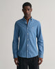 SEMI LIGHT BLUE, SLIM INDIGO BD, FRONT-VIEW BY GANT AU.