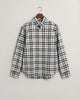Regular Fit Checked Brushed Oxford Shirt