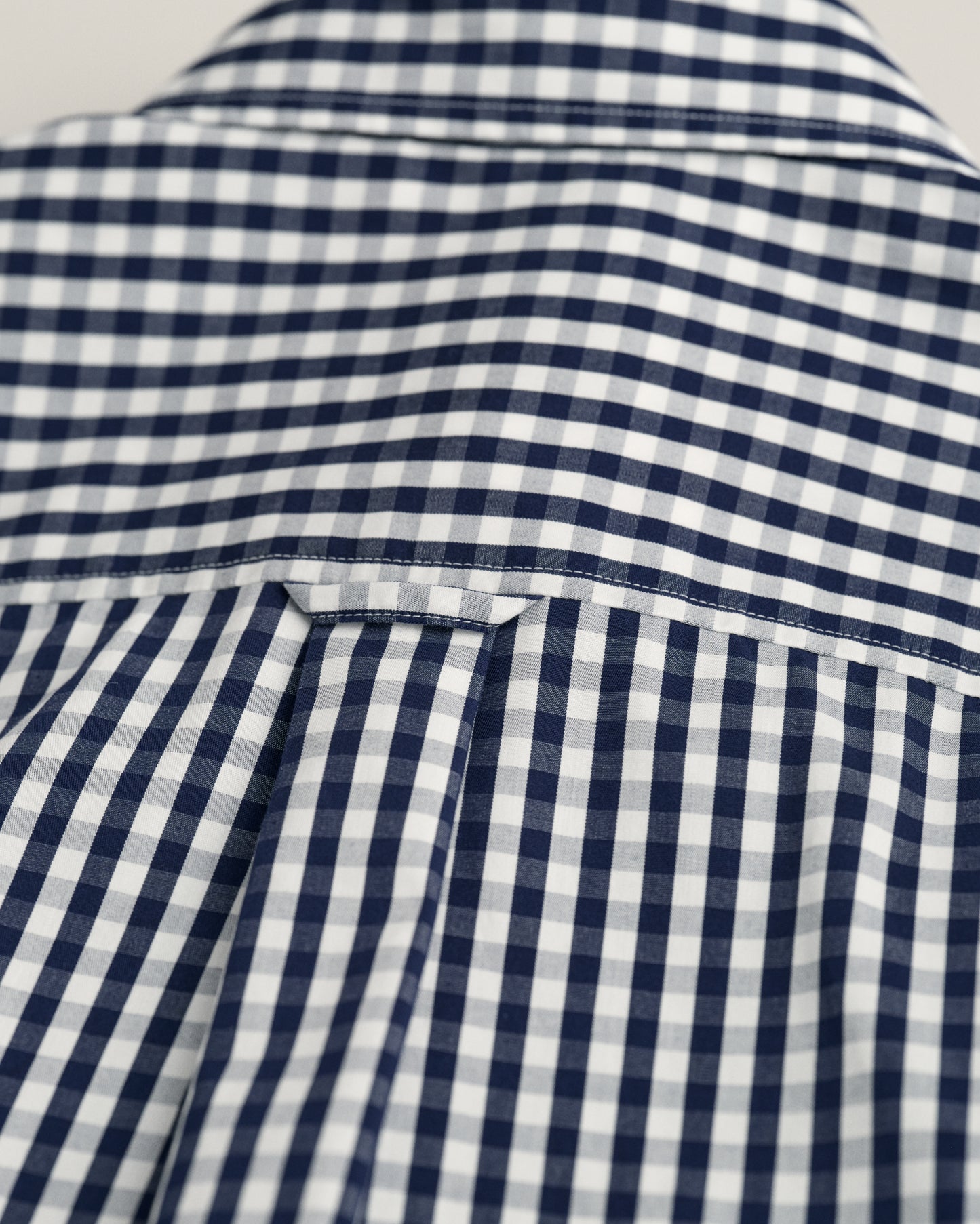 Regular Fit Gingham Poplin Shirt