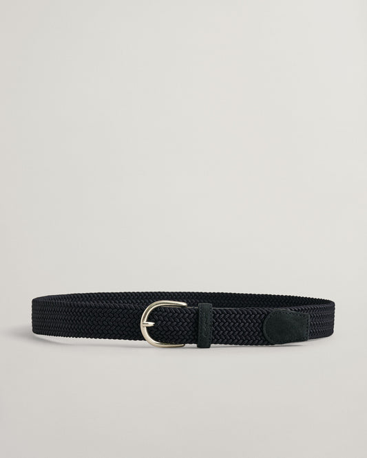MARINE, ELASTIC BRAIDED BELT, FRONT-VIEW BY GANT AU.