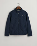 EVENING BLUE, QUILTED WINDCHEATER, FLAT-LAY BY GANT AU.