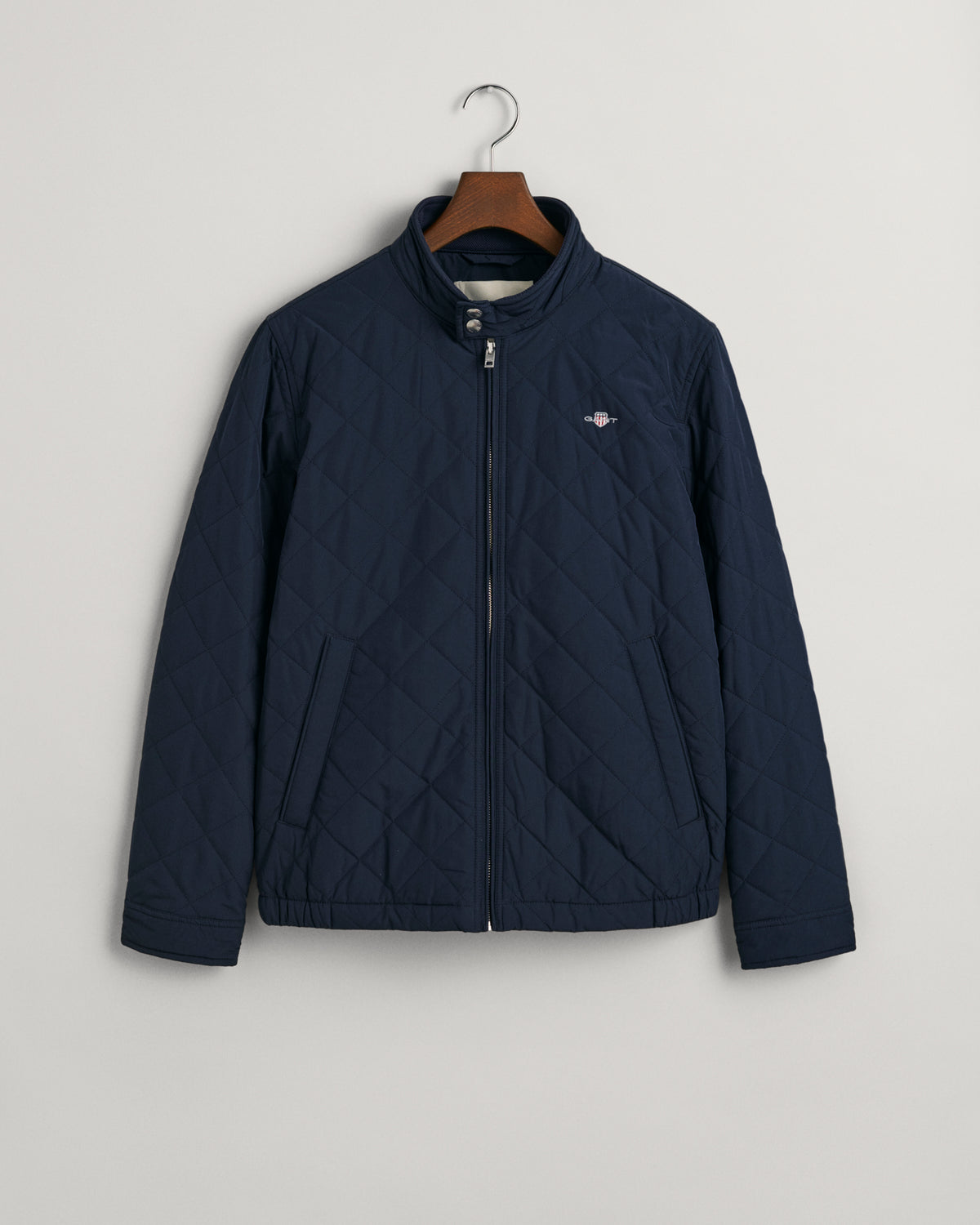 EVENING BLUE, QUILTED WINDCHEATER, FLAT-LAY BY GANT AU.