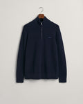 EVENING BLUE, COTTON WOOL RIB HZ, FLAT-LAY BY GANT AU.