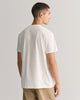 EGGSHELL, REG TONAL SHIELD SS T-SHIRT, BACK-VIEW BY GANT AU.