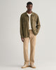 DARK KHAKI, SLIM DOBBY STRUCTURE CHINOS BY GANT AU.